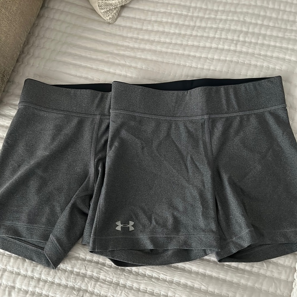 Under armor grey spandex